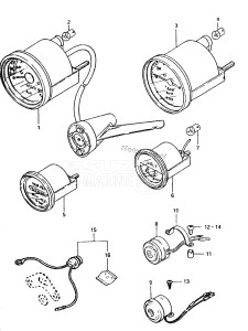 DT85 From 8501-100000 ()  1988 drawing OPT : METER