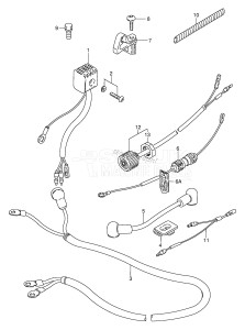 DT15 From 01501K-651001 ()  1996 drawing ELECTRICAL (1) (ELECTRIC STARTER)