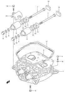 DT150 From 15003-251001 ()  2002 drawing ENGINE HOLDER