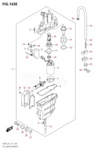 05004F-710001 (2017) 50hp E01-Gen. Export 1 (DF50AVT  DF50AVTH) DF50A drawing FUEL VAPOR SEPARATOR (DF50A:E01)