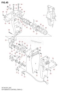 DF140Z From 14002Z-210001 (E01 E40)  2012 drawing OPT:TOP MOUNT DUAL (2)