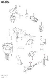 DF60 From 06001F-251001 (E01)  2002 drawing SENSOR