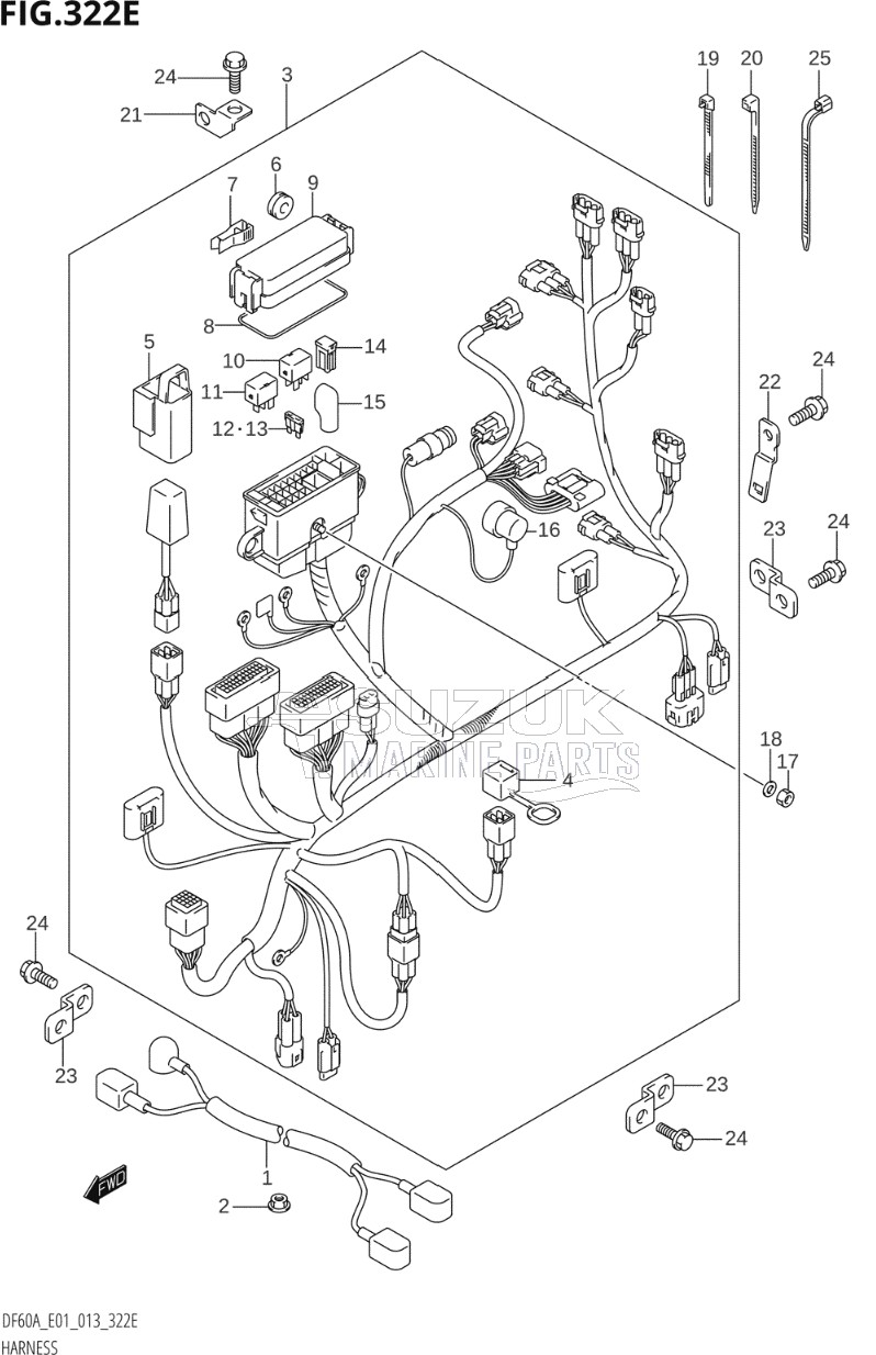 HARNESS (DF50A:E01)