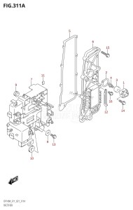 DF115A From 11503F-040001 (E11 E40)  2020 drawing RECTIFIER