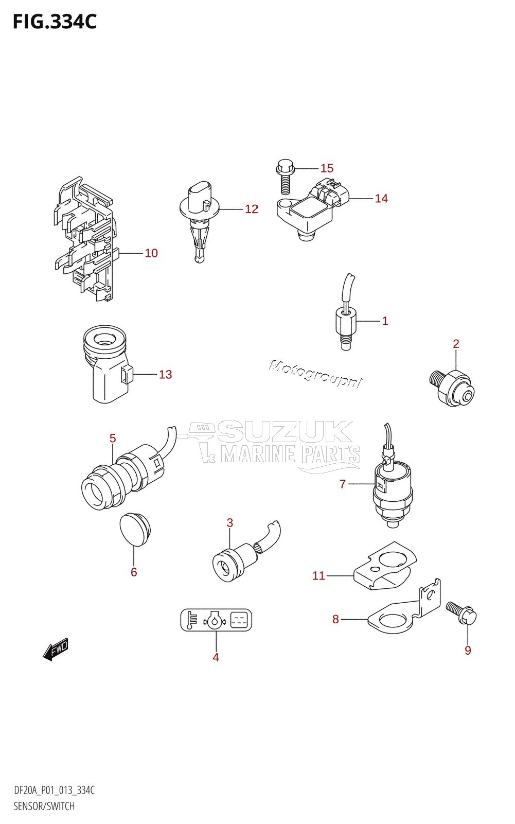 SENSOR /​ SWITCH (DF15A:P01)