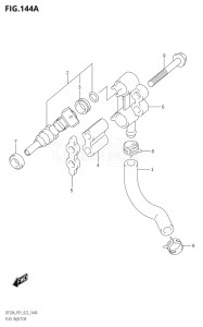 01504F-240001 (2022) 15hp E01 P01-Gen. Export 1   - (DF15A  DF15AR  DF15AT) DF15A drawing FUEL INJECTOR