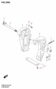 DF60A From 06003F-610001 (E01 E40)  2016 drawing CLAMP BRACKET (DF60ATH:E01)