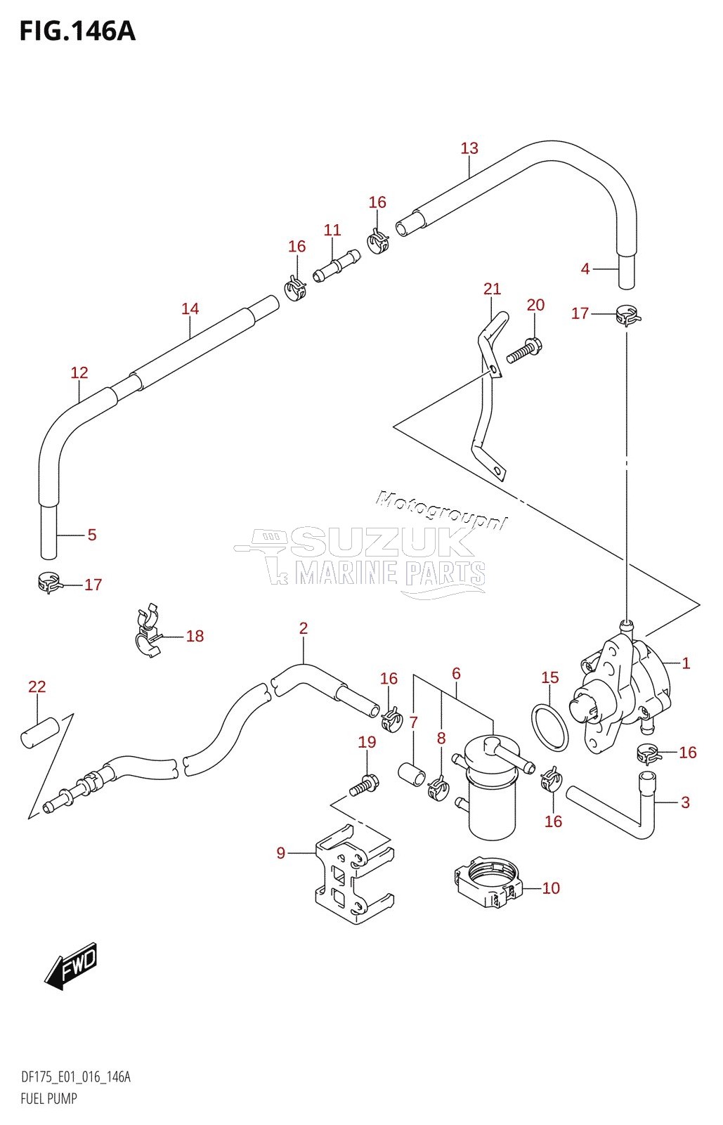 FUEL PUMP (DF150T:E01)