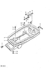 DT4 From 00402-610779 ()  1986 drawing LOWER COVER