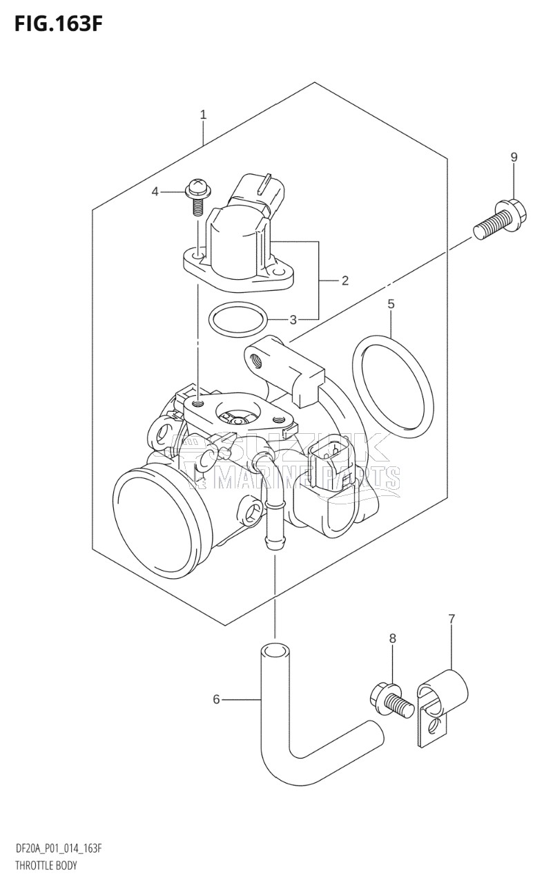 THROTTLE BODY (DF15ATH:P01)