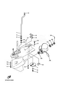 F30TLRD drawing LOWER-CASING-x-DRIVE-2