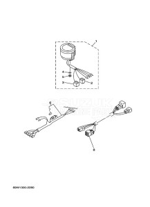 F40B drawing SPEEDOMETER