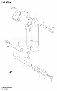 DF40A From 04003F-310001 (E01)  2013 drawing GAS CYLINDER (DF40AQH:E01)