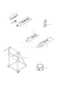 Outboard DF 25 drawing Optional