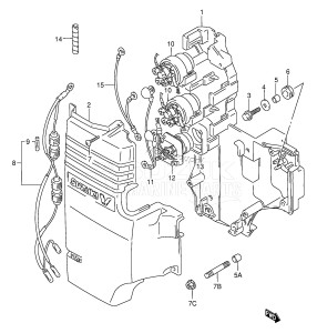 DT150 From 15001-702906 ()  1987 drawing RELAY (MODEL:91~00)(*)