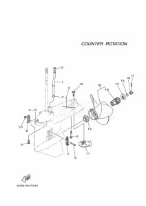 LF200XB-2020 drawing PROPELLER-HOUSING-AND-TRANSMISSION-2