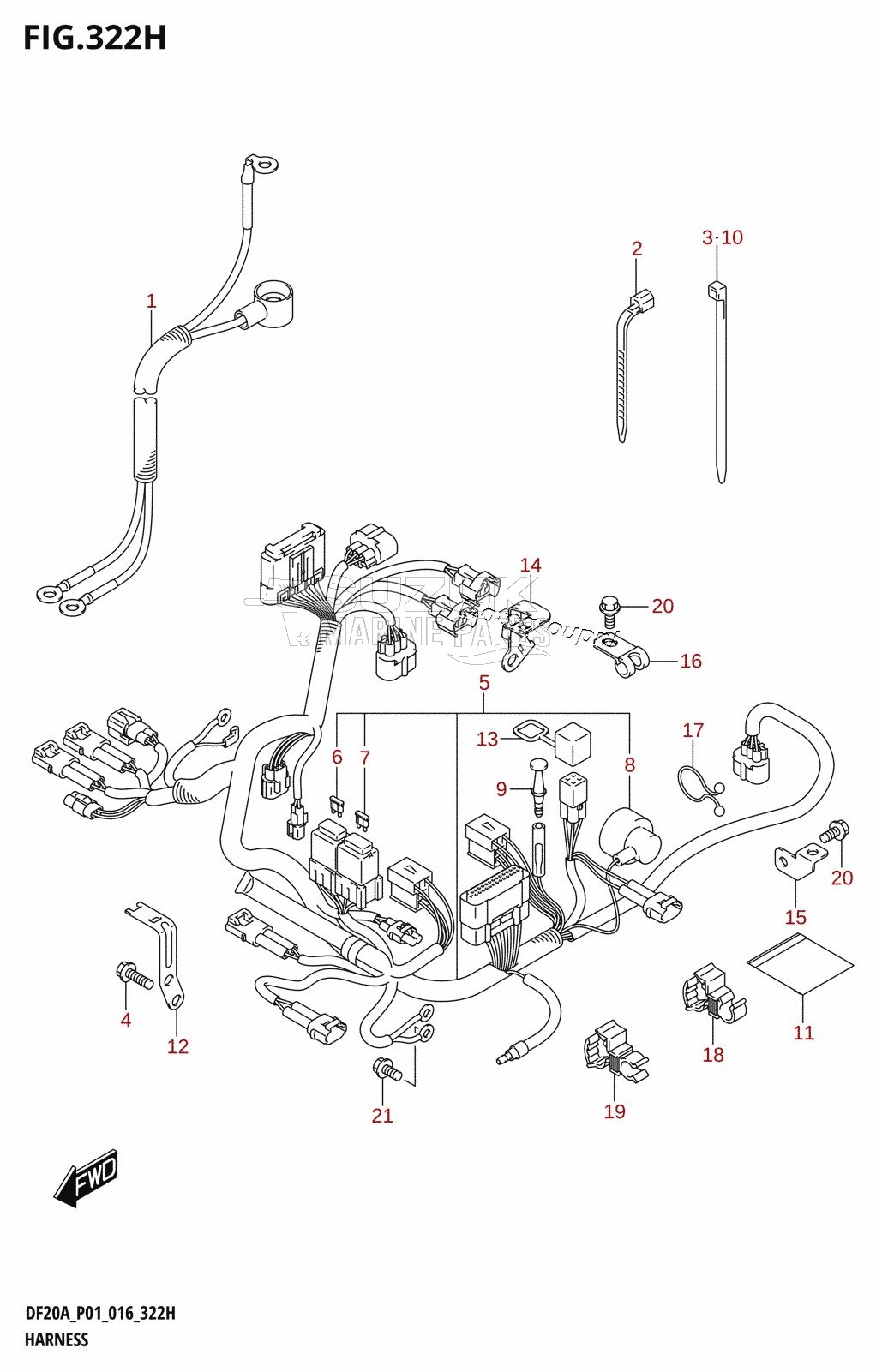 HARNESS (DF20A:P01)