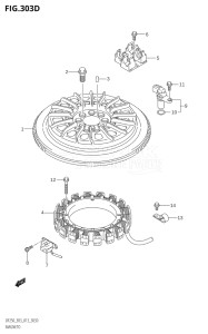 22503F-310001 (2013) 225hp E03-USA (DF225T) DF225T drawing MAGNETO (DF225Z:E03)