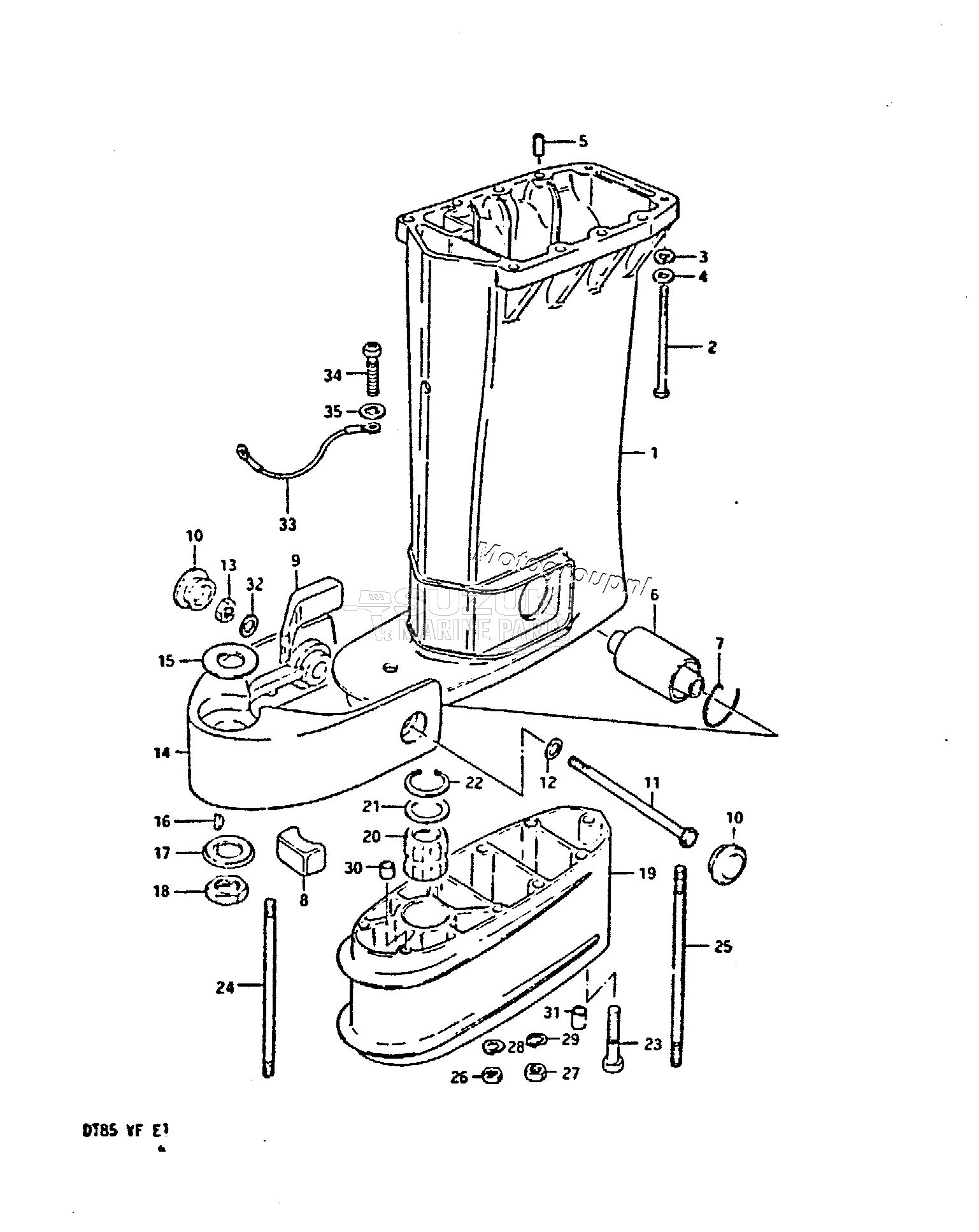 DRIVESHAFT HOUSING