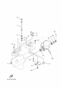 F60FEHTL drawing LOWER-CASING-x-DRIVE-2