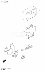 DF30A From 03003F-810001 (P01 P40)  2018 drawing PTT SWITCH (DF25AT,DF30AT)