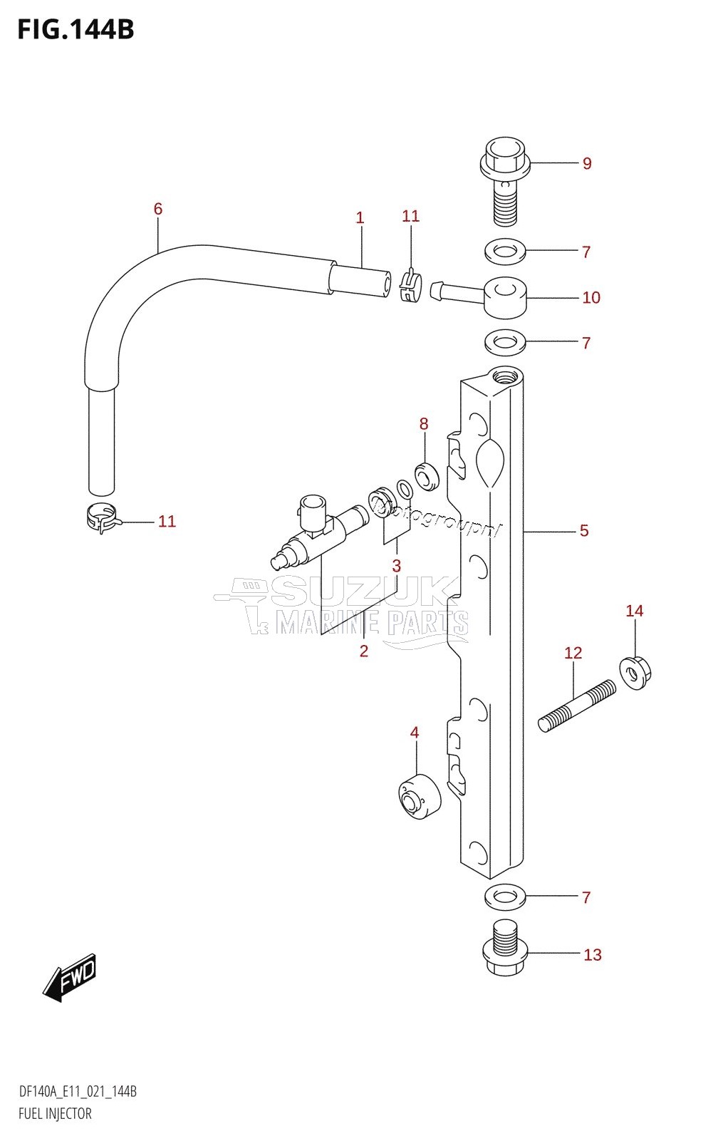 FUEL INJECTOR (E40)