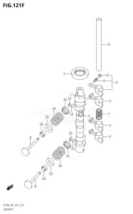 DF9.9B From 00995F-310001 (P01)  2013 drawing CAMSHAFT (DF20A:P40)