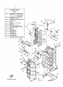 F115AETL drawing CYLINDER--CRANKCASE-1