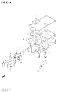 00995F-310001 (2013) 9.9hp P03-U.S.A (DF9.9B  DF9.9BR) DF9.9B drawing ENGINE HOLDER