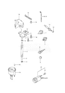 Outboard DF 50 drawing Sensor