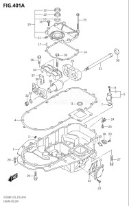 17503P-810001 (2018) 175hp E03-USA (DF175AP) DF175AP drawing ENGINE HOLDER