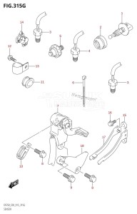 DF200 From 20002F-510001 (E03)  2015 drawing SENSOR (DF250ST:E03)