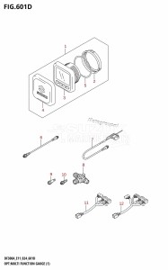 DF250A From 25003P-440001 (E11 - E40)  2024 drawing OPT:MULTI FUNCTION GAUGE (1) (E11,E03)