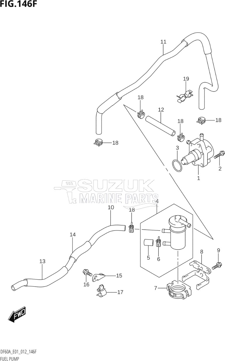 FUEL PUMP (DF60A:E01)