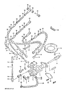 DT140 From 14002-506621 ()  1985 drawing OIL PUMP (404575~)