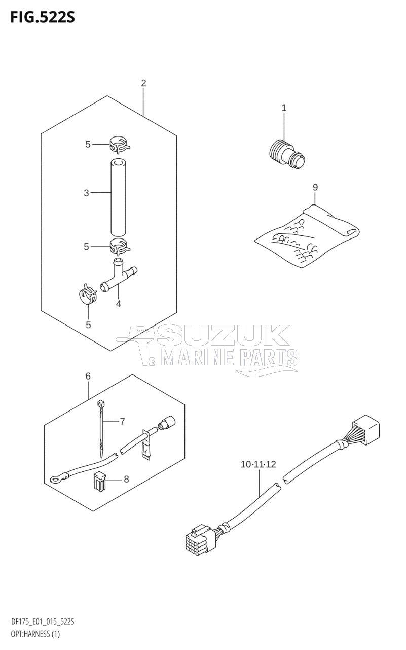 OPT:HARNESS (1) (DF175ZG:E40)