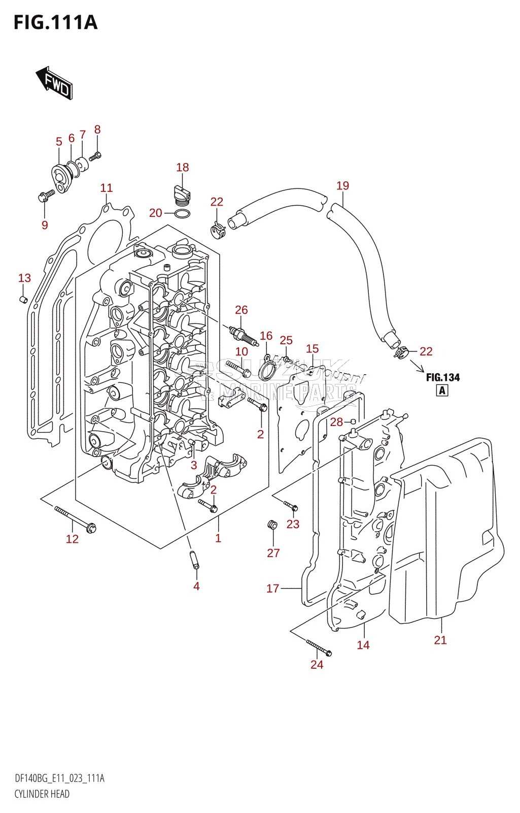 CYLINDER HEAD (021,022)