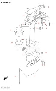 DF6 From 00602F-510001 (P03)  2015 drawing DRIVE SHAFT HOUSING