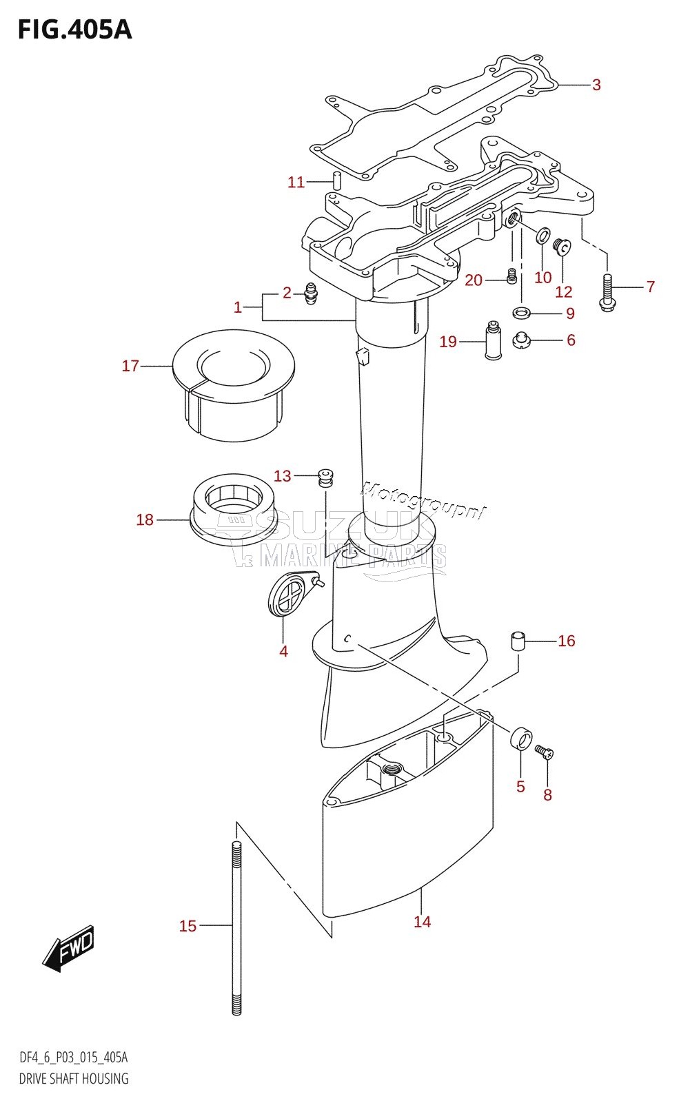 DRIVE SHAFT HOUSING