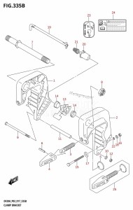 DF20A From 02002F-710001 (P03)  2017 drawing CLAMP BRACKET (DF9.9BR:P03)