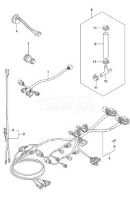 Outboard DF 200AP drawing Harness (2)