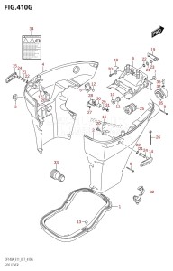 DF115AZ From 11503Z-710001 (E11 E40)  2017 drawing SIDE COVER (DF140AT:E40)