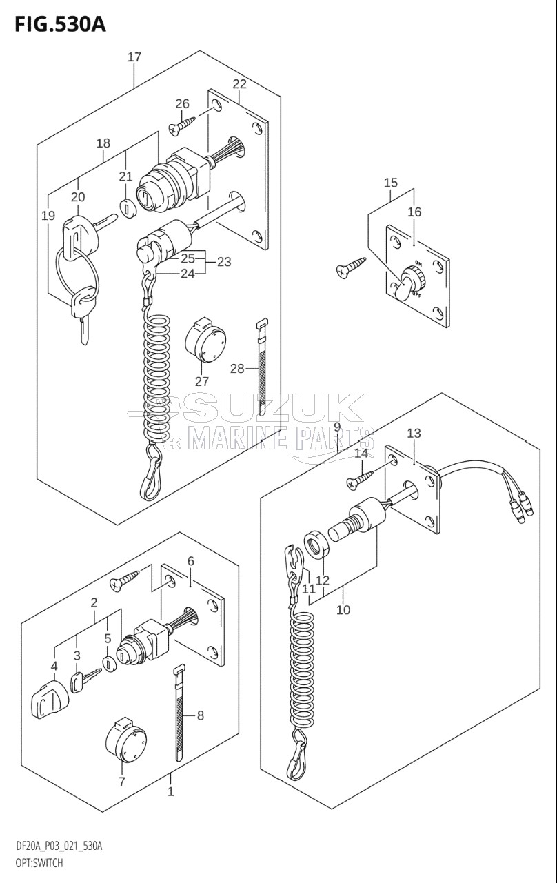 OPT:SWITCH (DF9.9BT,DF20AT)