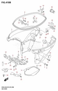 DF30A From 03003F-910001 (P01 P40)  2019 drawing SIDE COVER (DF25AR,DF30AR)