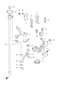 Outboard DF 90A drawing Clutch Shaft