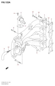 DF140AZ From 14003Z-040001 (E40)  2020 drawing INTAKE MANIFOLD