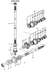 DT20 From 2002-001001 ()  1986 drawing TRANSMISSION (PG, PJ, PVZ)