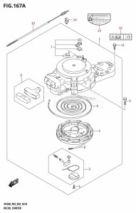 DF20A From 02002F-140001 (E03 P03)  2021 drawing RECOIL STARTER (DF9.9B,DF15A,DF20A)