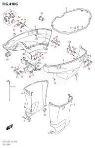 DF175TG From 17502F-610001 (E01 E40)  2016 drawing SIDE COVER (DF150ZG:E01)