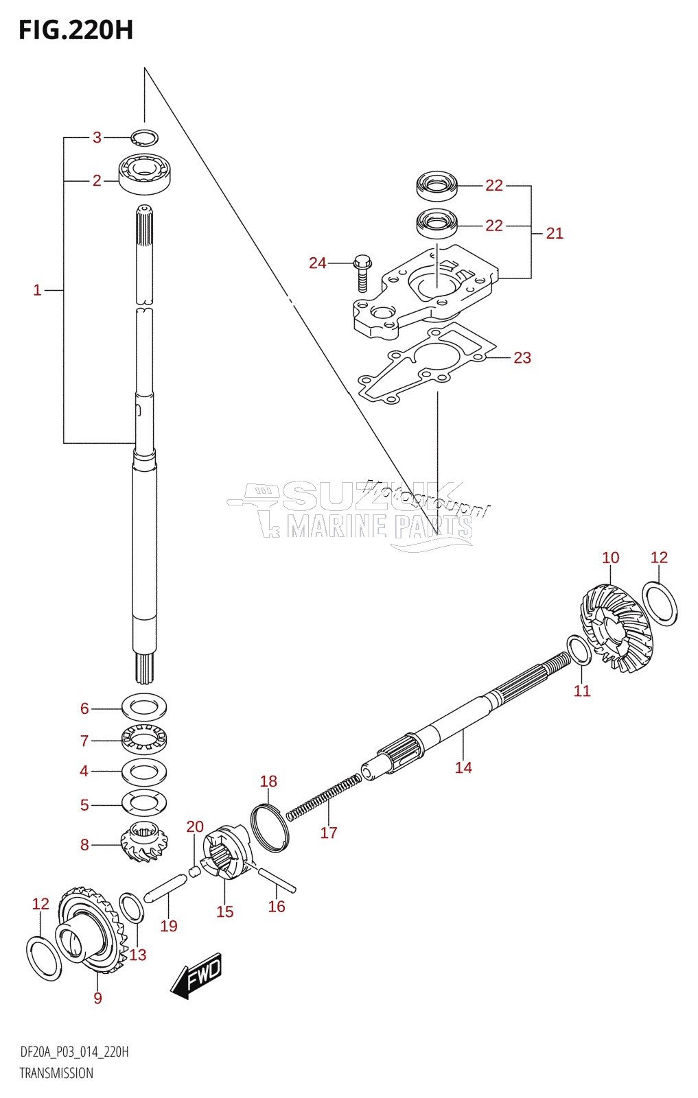 TRANSMISSION (DF20A:P03)